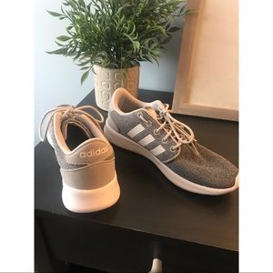 (Adidas) grey training shoes